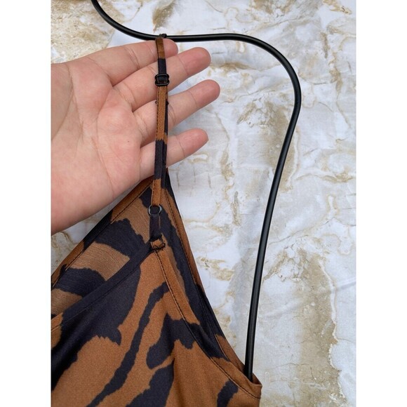 AllSaints animal print slip dress size small - Picture 8 of 12